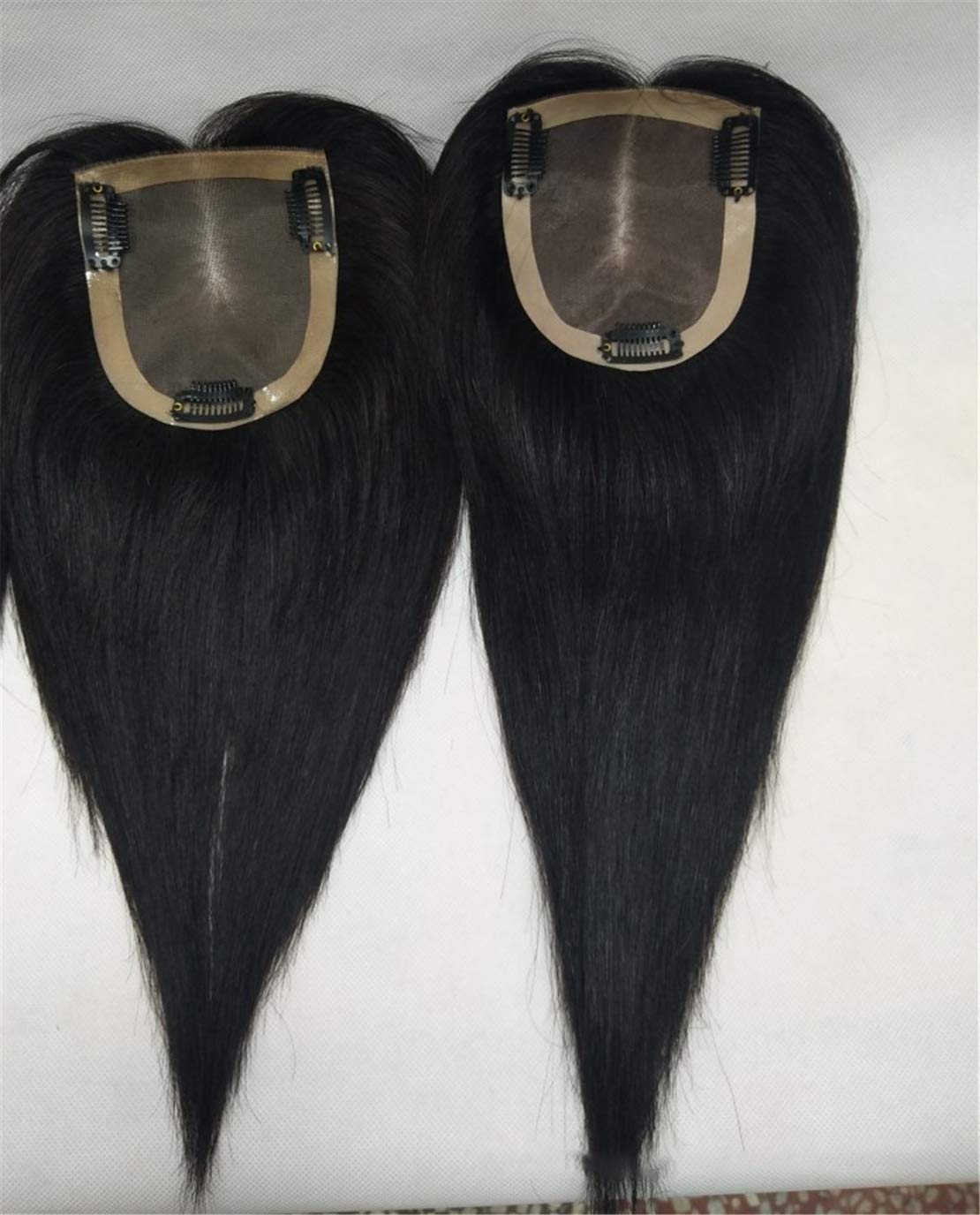 Natural Human Hair Crown Toppers for Women with Thinning Hair - 4