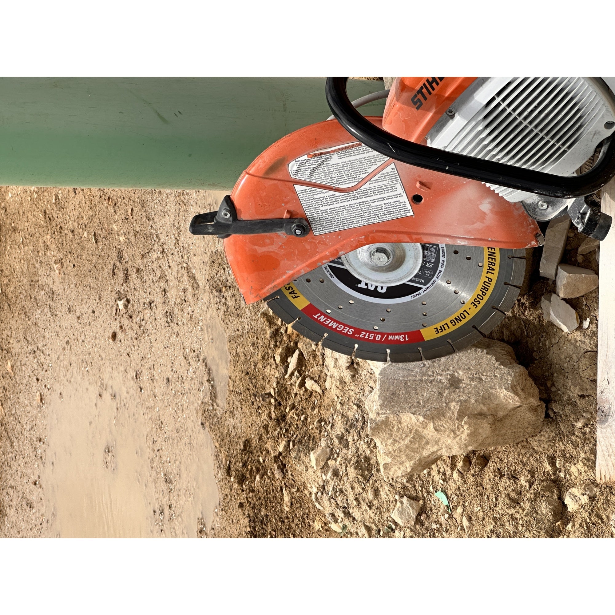 14-Inch Diamond Blade for Cat General Purpose Cutting - Free Shipping - Perfect for Concrete, Tile, and Masonry Projects