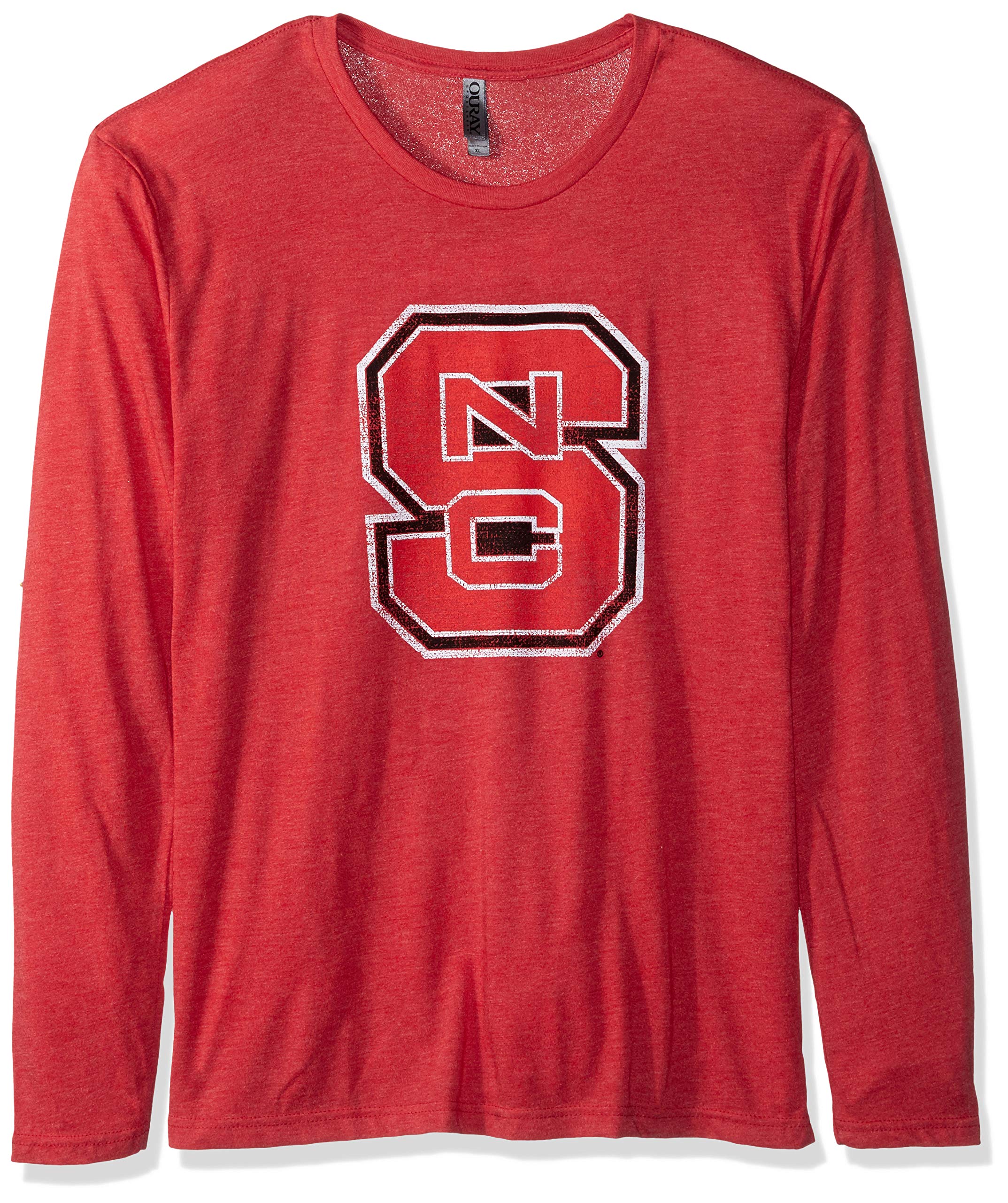 Ouray Sportswear Men's Tri-Blend Long Sleeve T-Shirt - Soft & Breathable Cotton Blend Tee for Casual Wear, Gym & Outdoor Activities