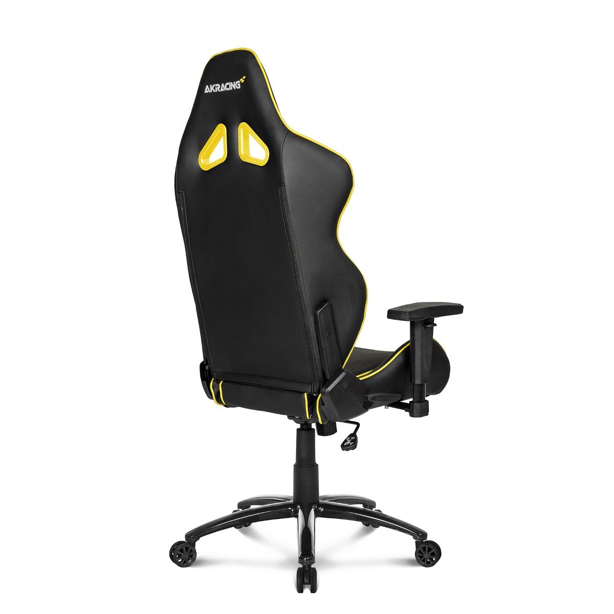 AKRACING Overture Gaming Chair - Ergonomic Racing Style Computer Chair with Adjustable Height & Lumbar Support - Yellow Gaming Chair for PC, Office & Esports