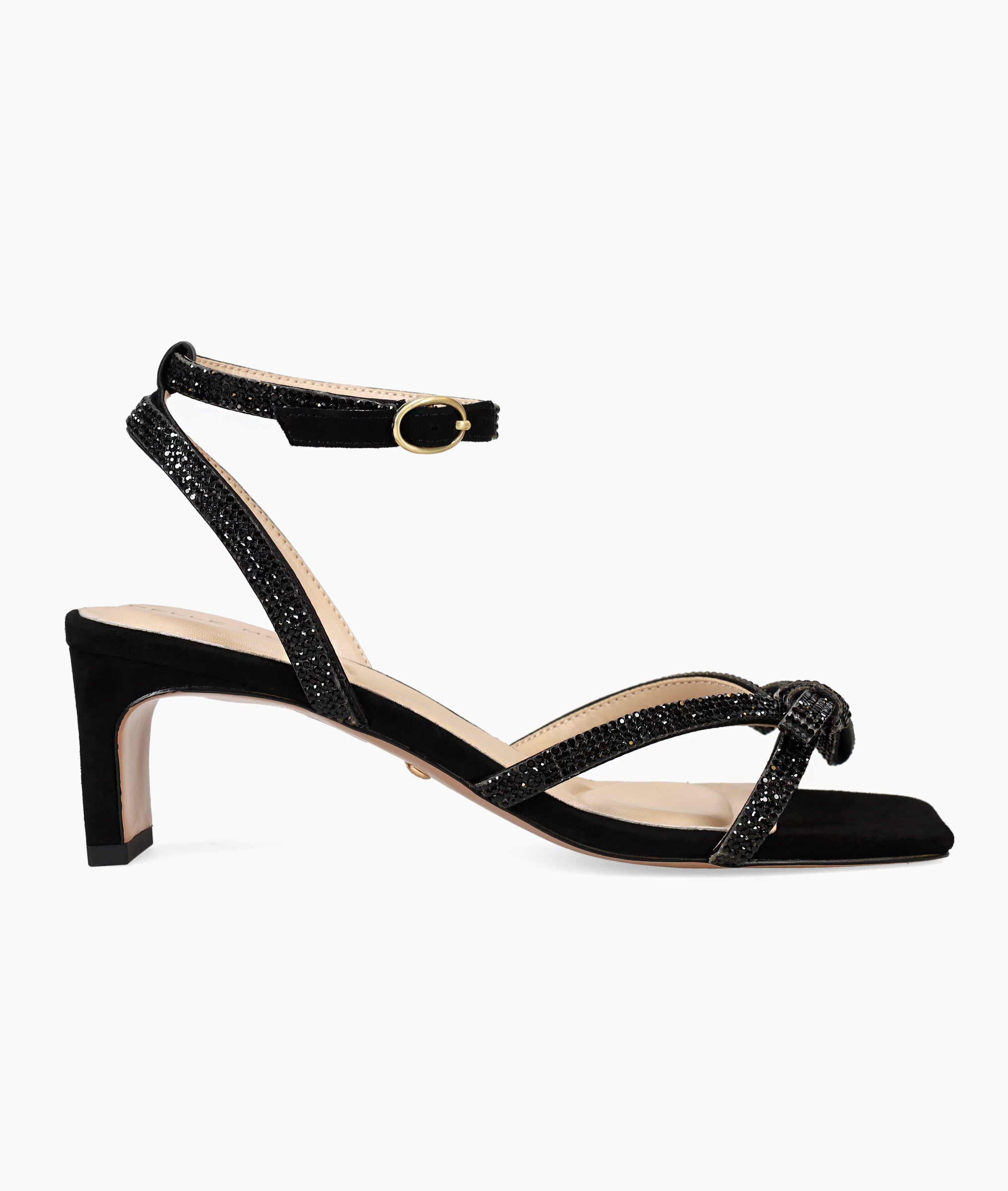 Teale Low Heel Black Shoes for Women - Comfortable & Stylish Casual Pumps for Work, Office, and Everyday Wear