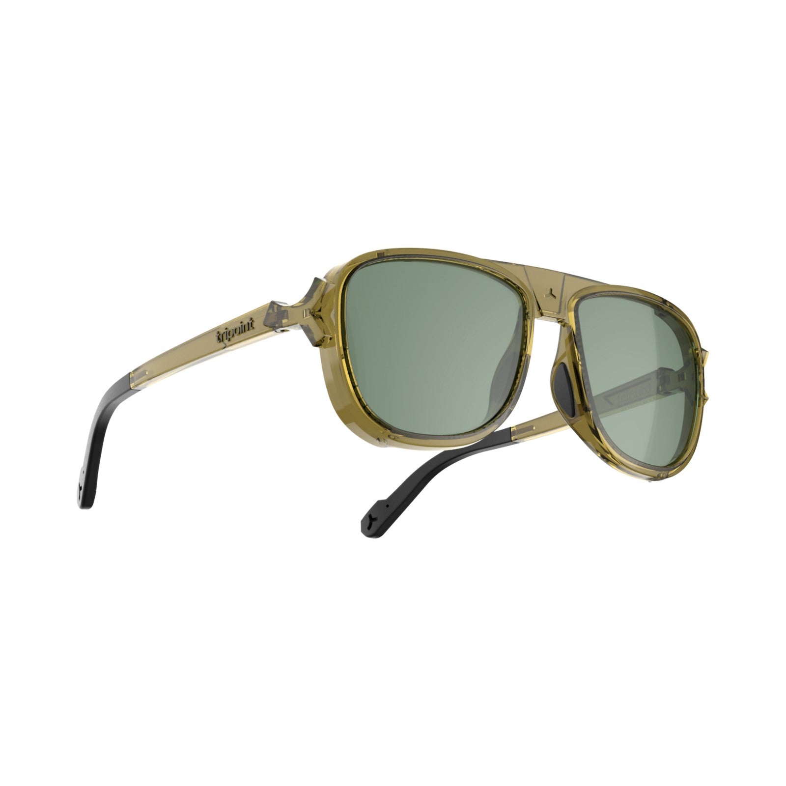 Transparent Olive Green