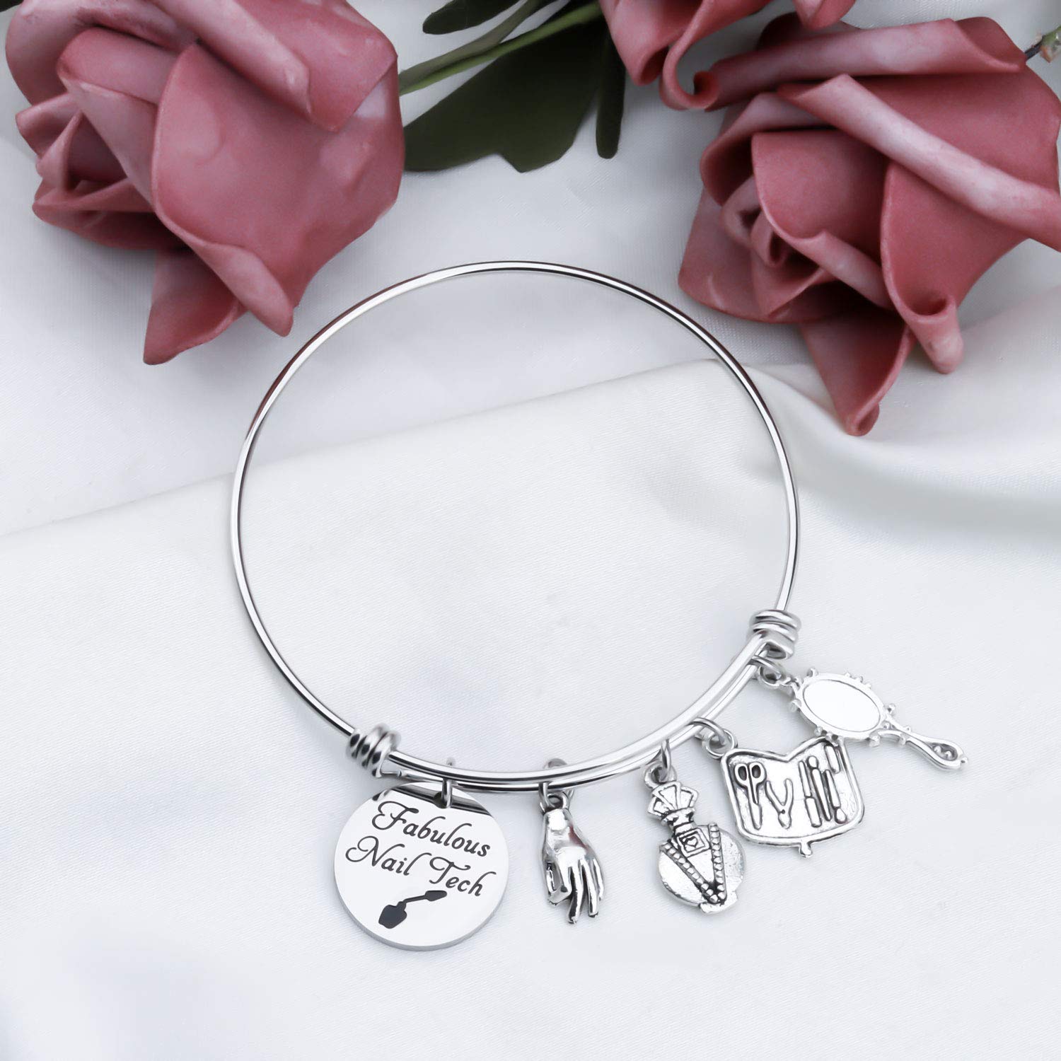 TGBJE Stylish Manicurist Bracelet - Perfect Gift for Nail Technicians, Nail Artists & Beauticians - Ideal for Graduation & Professional Use in Salons