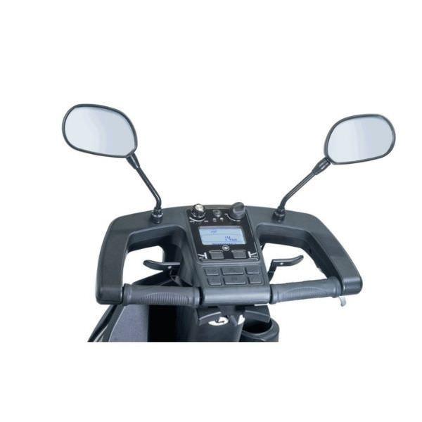 Afikim Afiscooter C3 Standard 3-Wheel Electric Mobility Scooter for Adults - Lightweight Silver Mobility Vehicle with Long Battery Life - Perfect for Shopping, Travel & Outdoor Activities