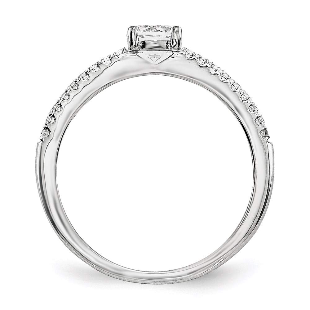 925 Sterling Silver Cubic Zirconia Bridal Ring Set - 2 Piece Wedding & Engagement Ring for Women, Fine Jewelry Gift for Her - Perfect for Proposals, Anniversaries & Special Occasions