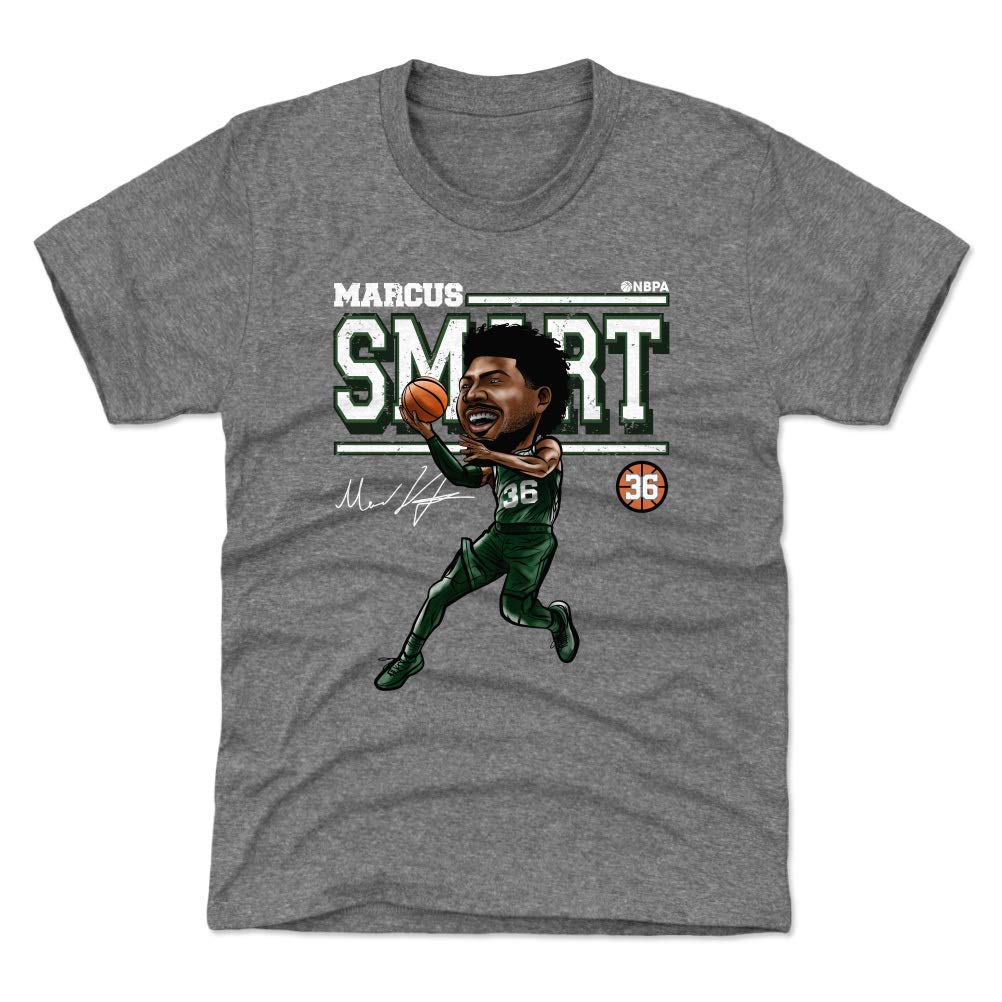 500 LEVEL Marcus Smart Kids T-Shirt - Cartoon Graphic Tee for Boys & Girls | Basketball Fan Gift, Casual Wear, Sports Day Outfit