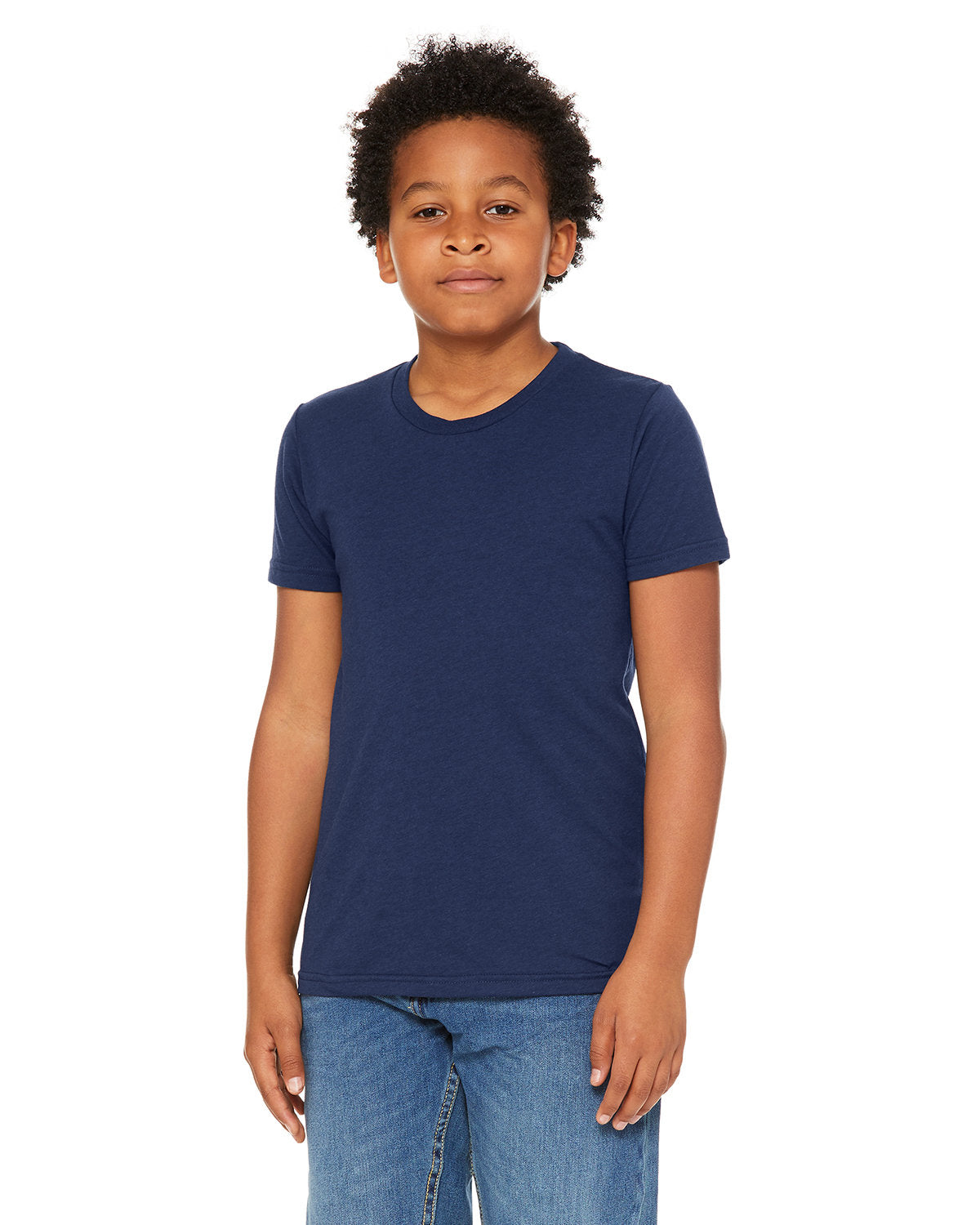 Bella + Canvas 3413Y Youth Triblend Short Sleeve T-Shirt - Soft Comfortable Blend for Kids - Perfect for School, Sports & Everyday Wear
