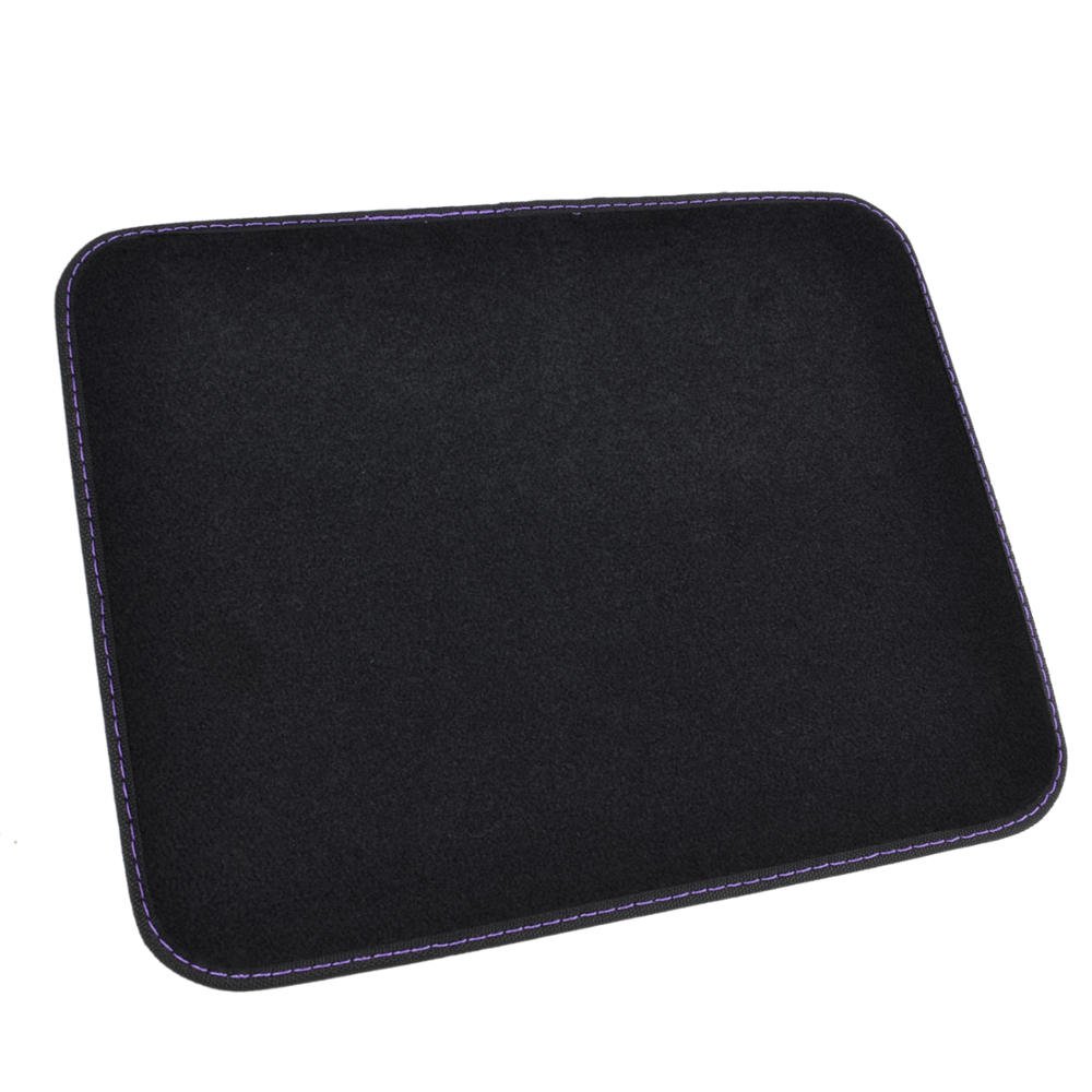 BDK Purple White Butterfly Car Floor Mats - 4 Piece Full Set for Cars, Trucks, SUVs & Vans | Non-Slip Rubber Backing | Universal Fit (MT-509-PP) | Perfect for Daily Commute, Road Trips & Protecting Vehicle Interior