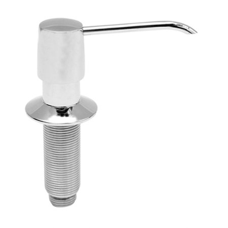 Premium Oil Rubbed Bronze Soap Dispenser & Lotion Pump - Elegant Solid Brass Bathroom Accessory for Sink Countertop, Kitchen, and Guest Bath Decor