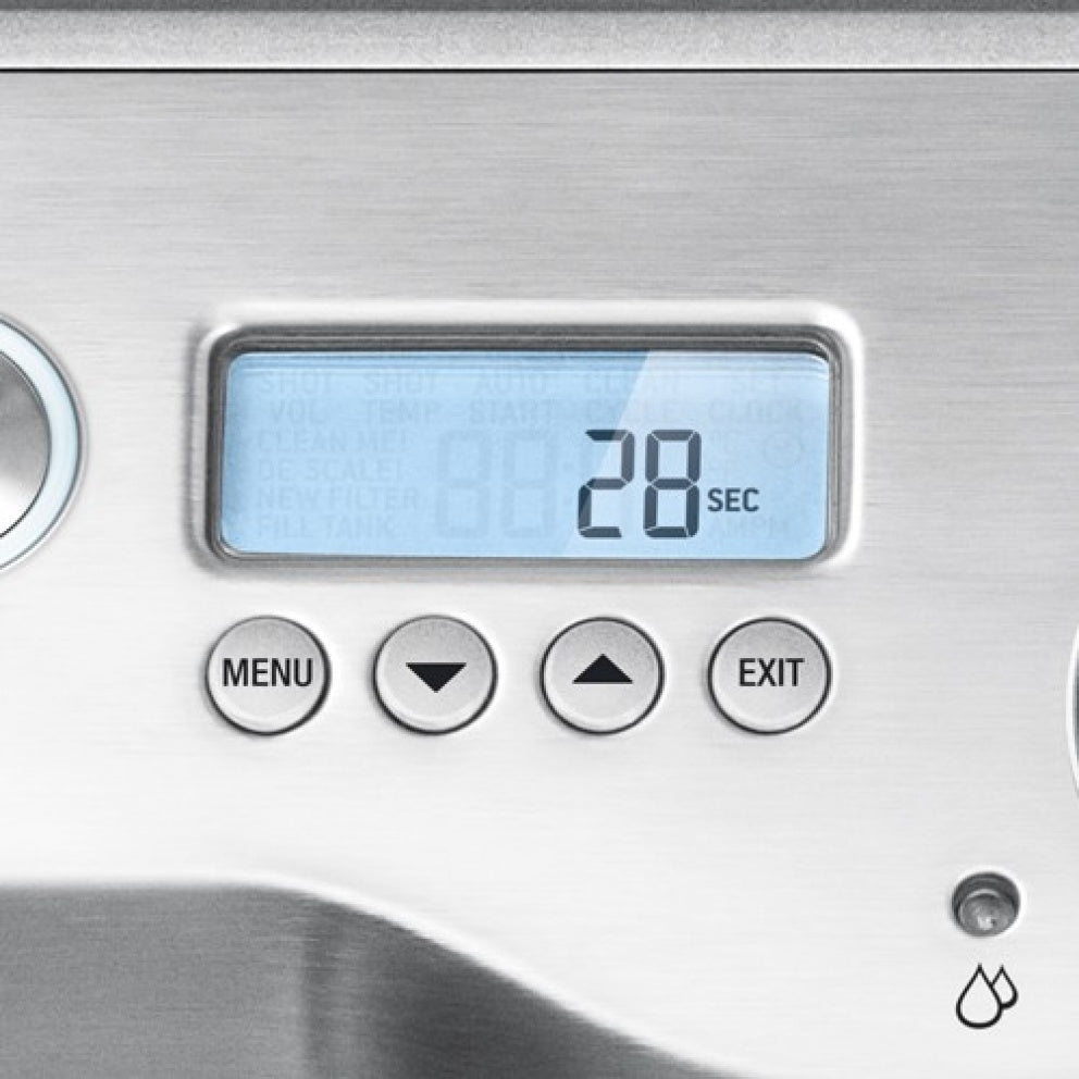 Breville BEP920BSS Dynamic Duo Espresso Machine with Dual Boiler & Smart Grinder Pro - Perfect for Home Baristas & Coffee Enthusiasts