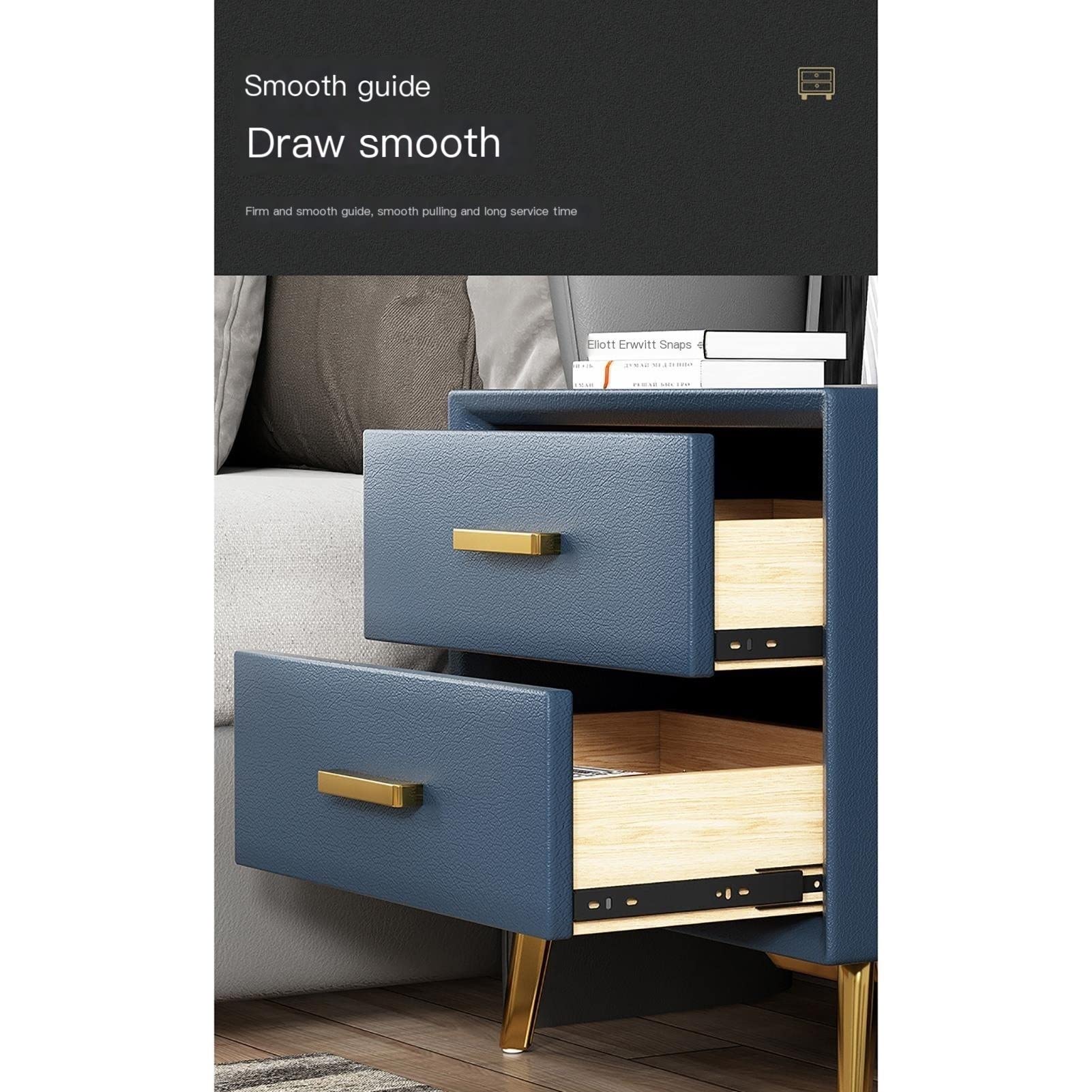 Modern Nightstand Bedside Table - MDF Wood End Table for Bedroom, Living Room, Salon & Office - Compact Storage with Drawer & Shelf (Espresso Finish) - Perfect for Small Spaces, Apartment Decor & Guest Rooms