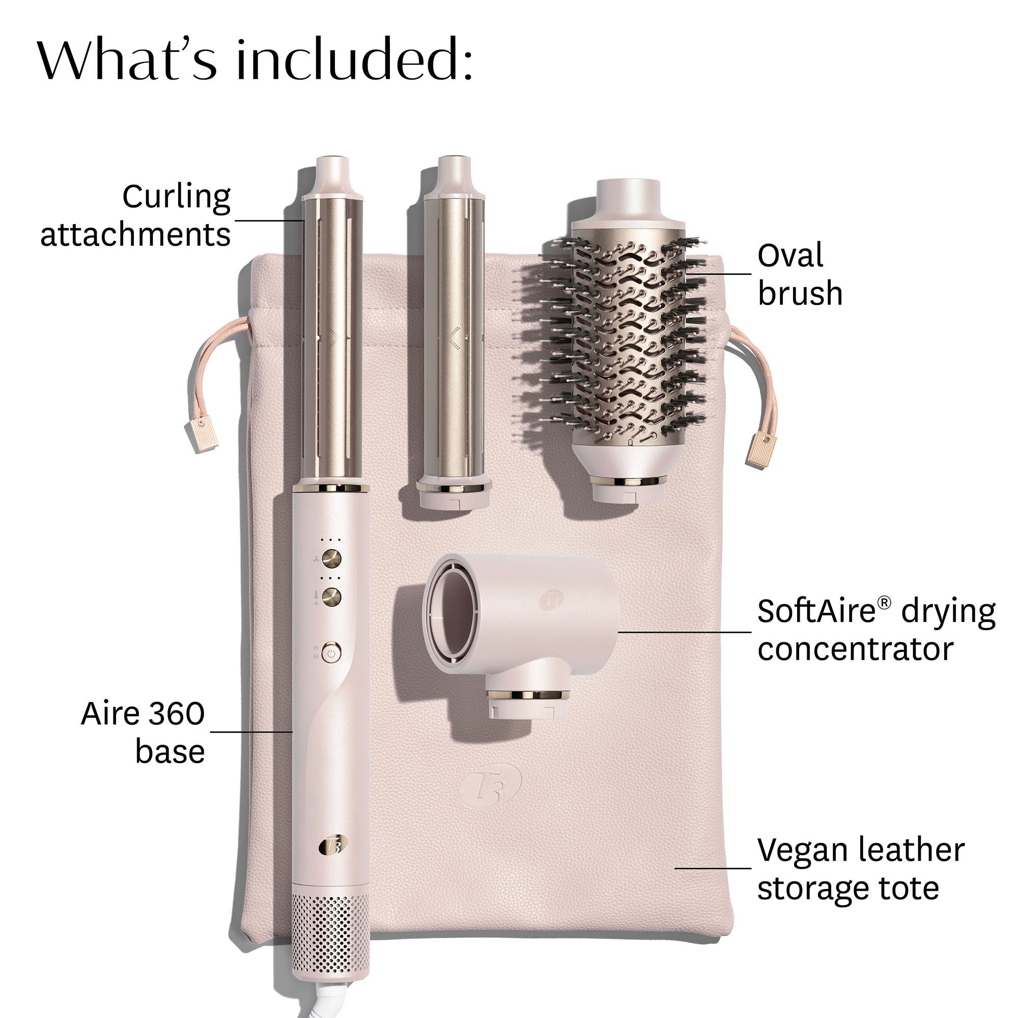 Aire 360 Ceramic Air Styler Blowout Kit - Professional Hair Dryer with Ionic Technology for Salon-Quality Blowouts at Home | Perfect for Styling, Smoothing & Volumizing Hair