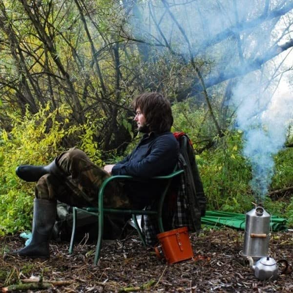 Kelly Kettle Base Camp - Large Stainless Steel Camping Kettle for Outdoor Cooking, Boiling Water & Emergency Preparedness | Perfect for Hiking, Backpacking & Survival Kits