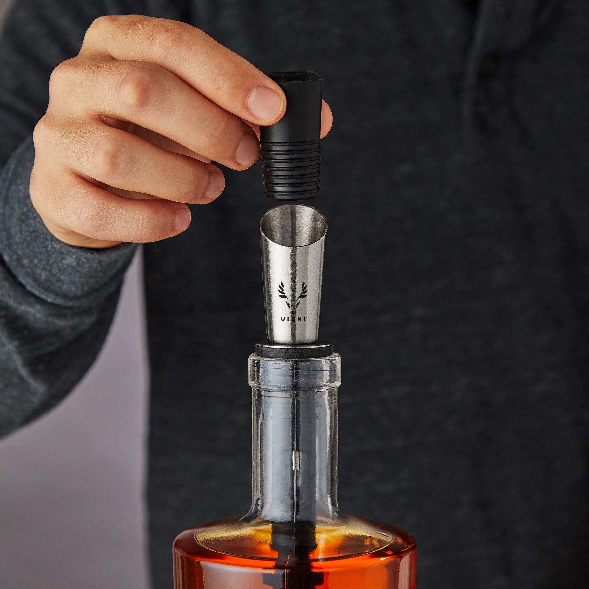 Premium Alchemi Liquor Aging Kit - Accelerate Whiskey, Bourbon & Rum Maturation | Perfect for Home Bars, Gifts & Cocktail Crafting