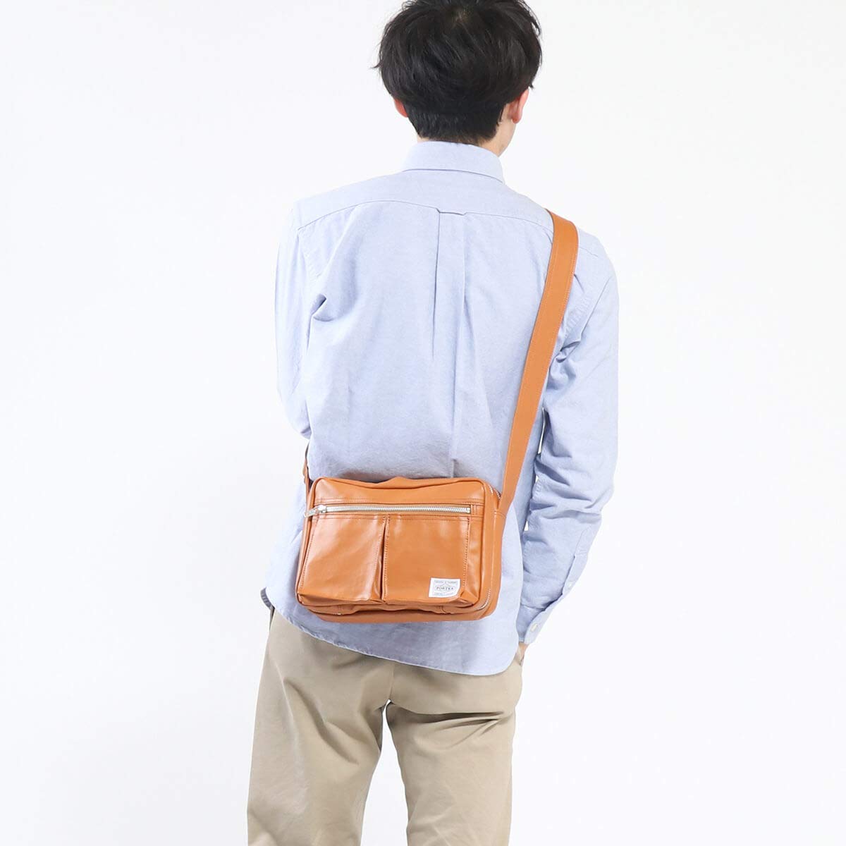 Yoshida Porter Freestyle Shoulder Bag Black 707-08212 - Stylish & Durable Crossbody Bag for Travel, Work & Everyday Use