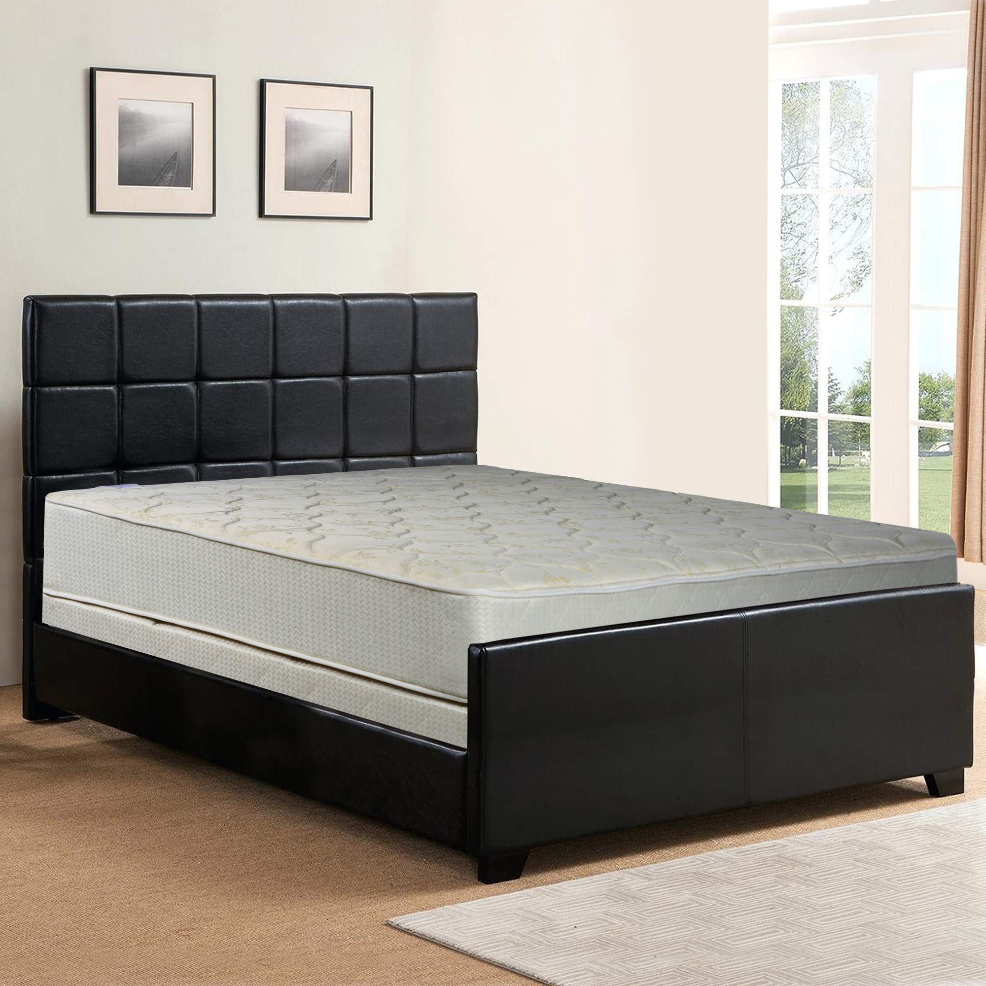 Gentle Firm Tight Top InnerSpring Mattress with 4