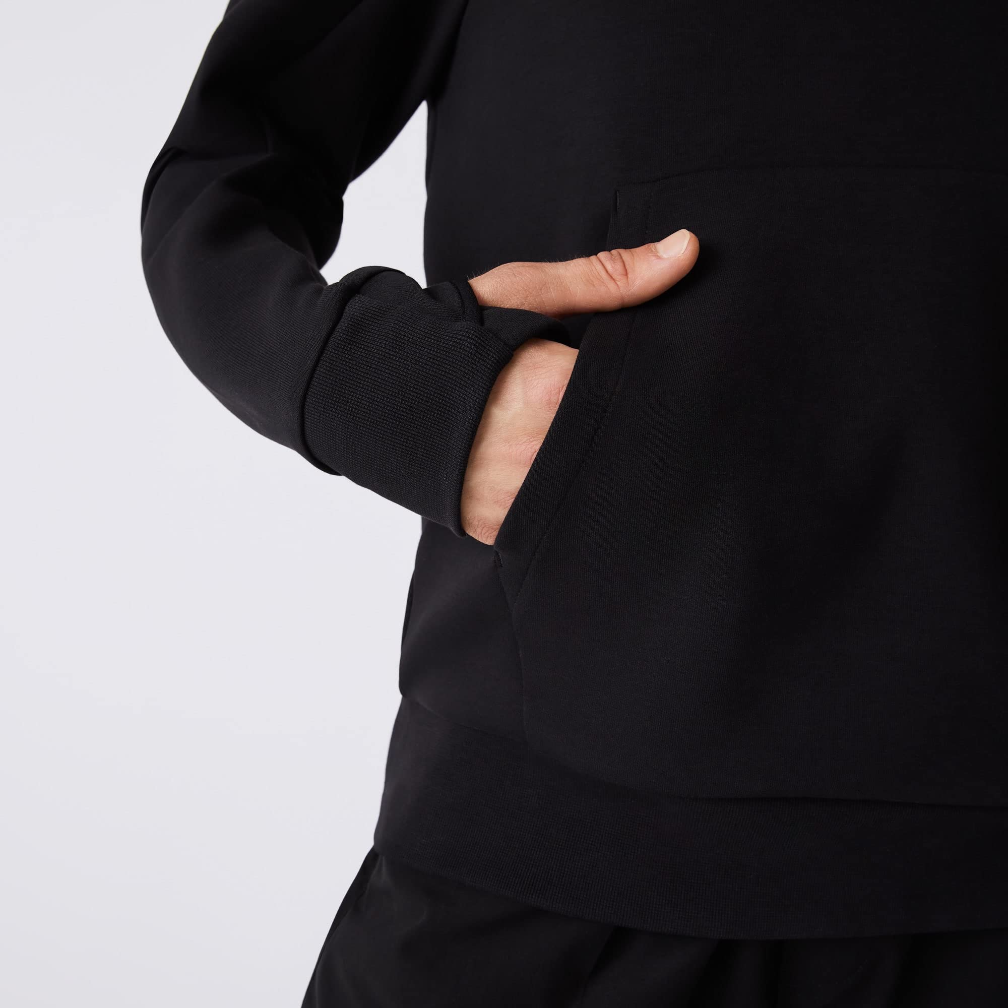 Lacoste Men's Classic Fit Cotton Sweatshirt | Casual Pullover Hoodie for Men | Perfect for Gym, Workout & Everyday Wear