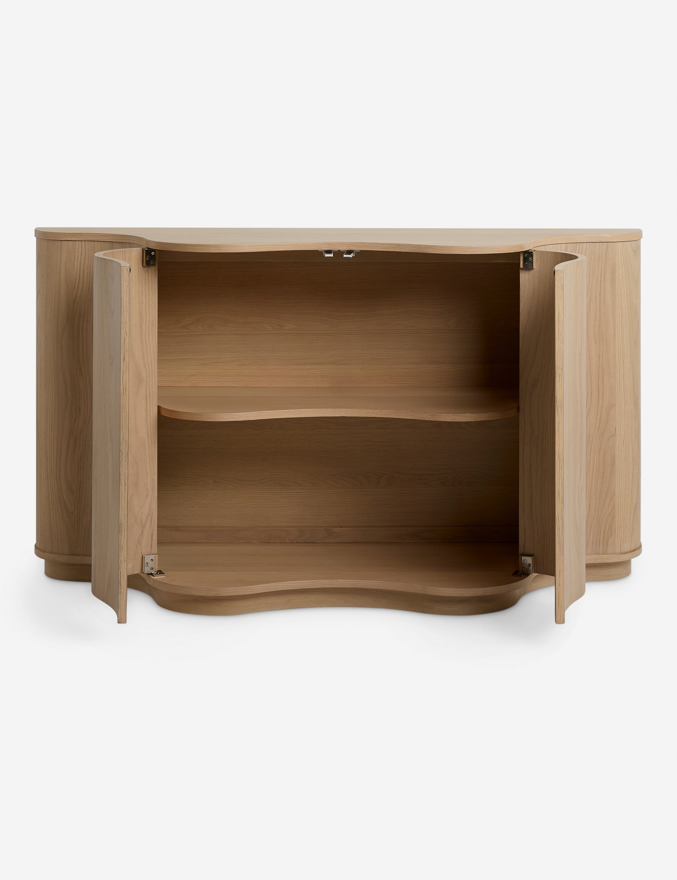 Lolly Lolly Ceramics Cora Sideboard - Modern Wooden Buffet Cabinet with Storage for Dining Room & Living Room