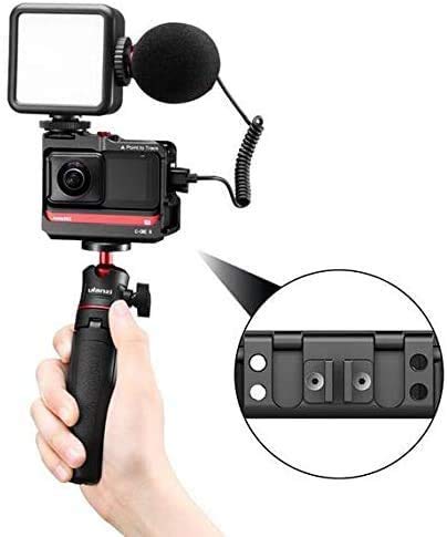 Sta360 ONE R Camera Metal Protection Frame & Extended Mount - Durable Aluminum Alloy Cover for 360 Action Camera - Perfect for Vlogging, Travel & Outdoor Adventures