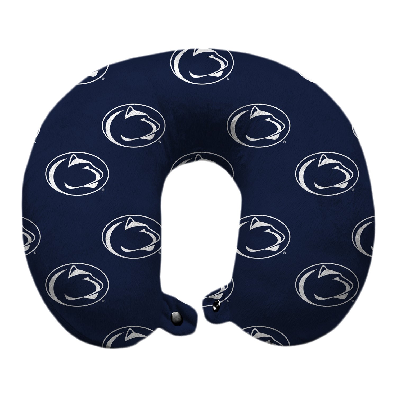 NCAA Microplush Travel Pillow - Soft & Supportive Neck Pillow for Airplane, Car & Office - Pegasus Sports Comfort Pillow for Travel, Work & Relaxation