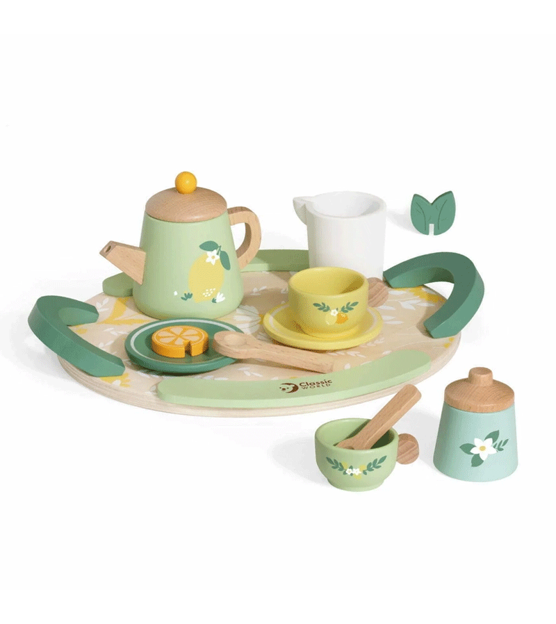 Classic World Handcrafted Wooden Tea Set - Traditional Japanese Style Ceremonial Tea Accessories for Home, Office & Gifting | Perfect for Tea Parties, Meditation & Zen Decor