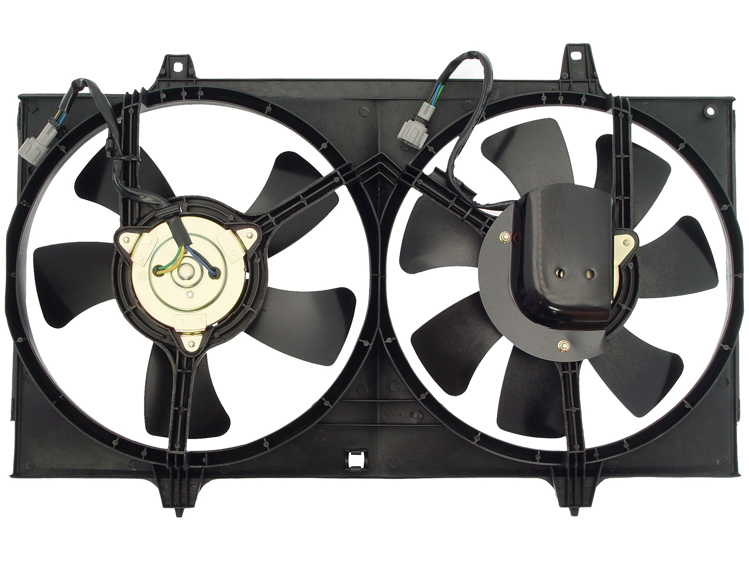 Dorman 620-415 Engine Cooling Fan Assembly Replacement for Nissan Altima, Maxima, Rogue, Sentra & More - Perfect for Overheating Prevention & Summer Driving