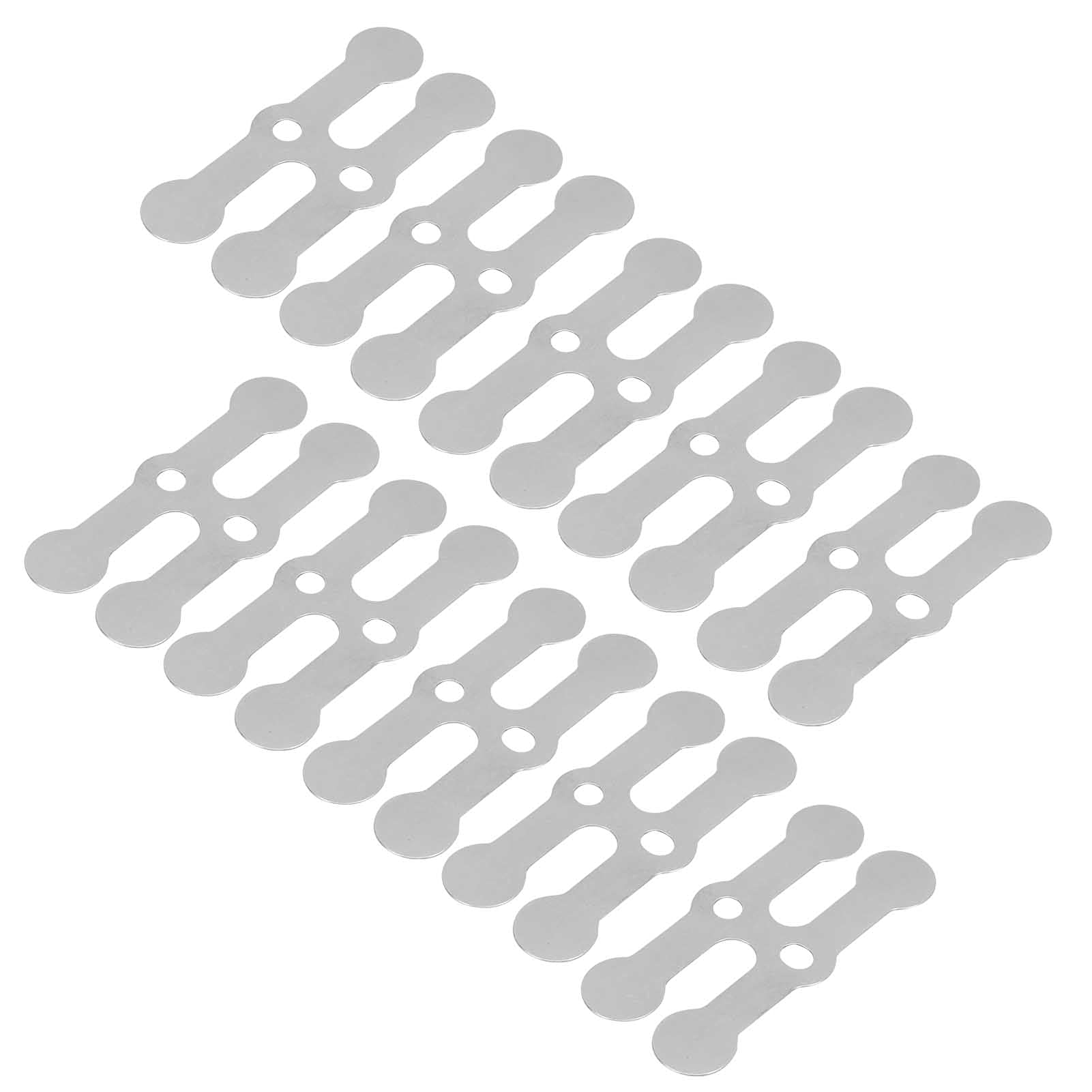 10Pcs Durable Air Compressor Valve Plate Kit - High-Performance Exhaust Valve Replacement for Air Compressors | Perfect for Industrial Tools, HVAC Systems & Pneumatic Equipment Maintenance