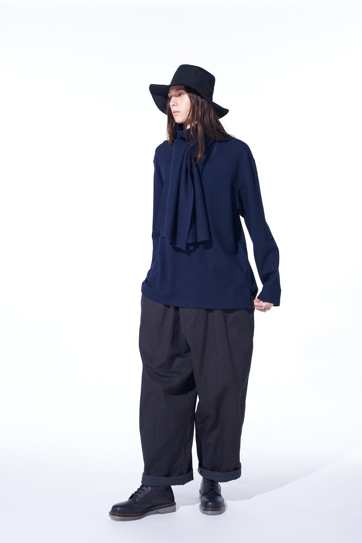 **Cotton Drill Drawstring Wide Leg Pants for Women - Comfortable Casual Lounge & Travel Pants**
