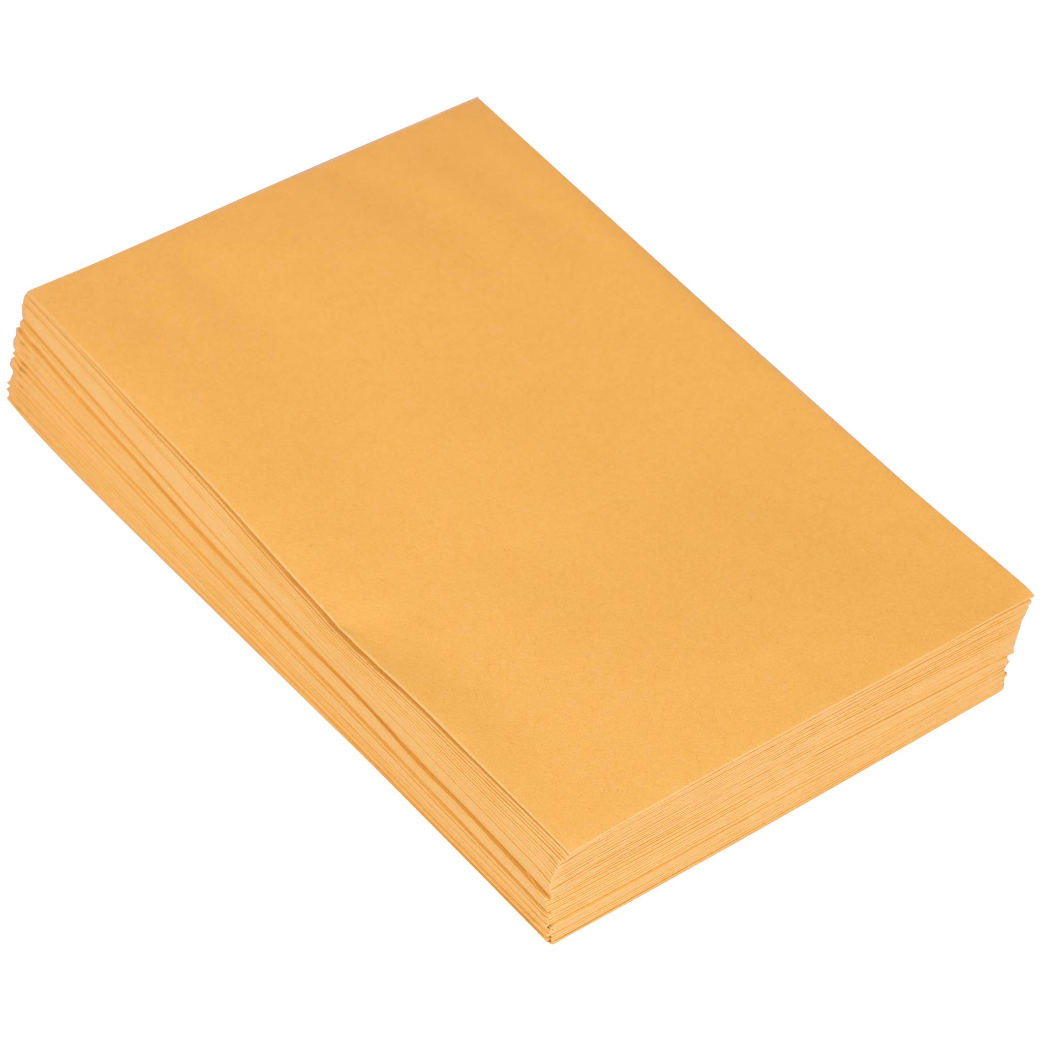 JAM PAPER 6x9 Open End Catalog Envelopes with Peel & Seal Closure - 500 Pack Brown Kraft Manila Envelopes for Mailing, Business Documents & Office Supplies - Bulk Packaging for Offices, Schools & Mailing Services