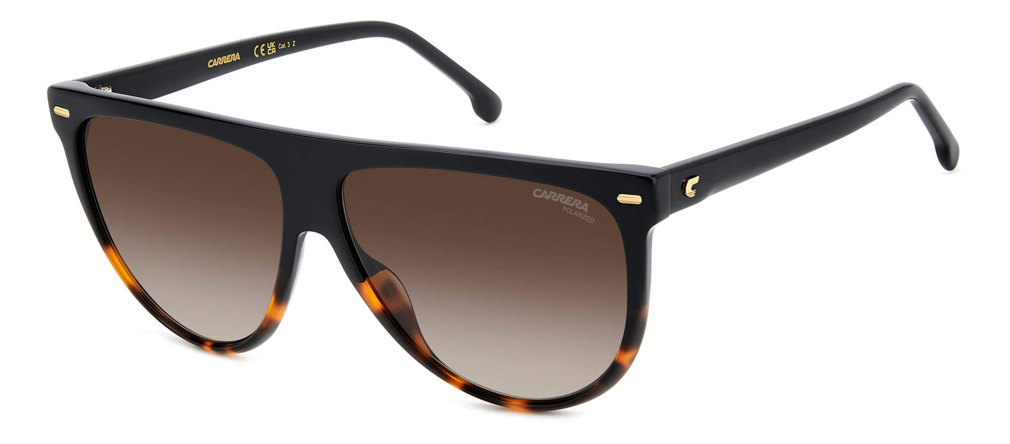 Carrera 3055 S Sunglasses - Polarized UV Protection Sports Sunglasses for Men & Women - Perfect for Running, Cycling, Driving & Outdoor Activities