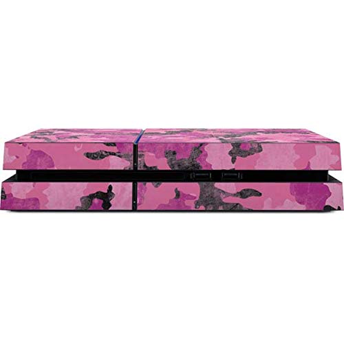 Custom Pink Camouflage Gaming Skin Decal for PS4 Console - Officially Licensed Protective Vinyl Wrap | Perfect for Gaming Setups & Personalization
