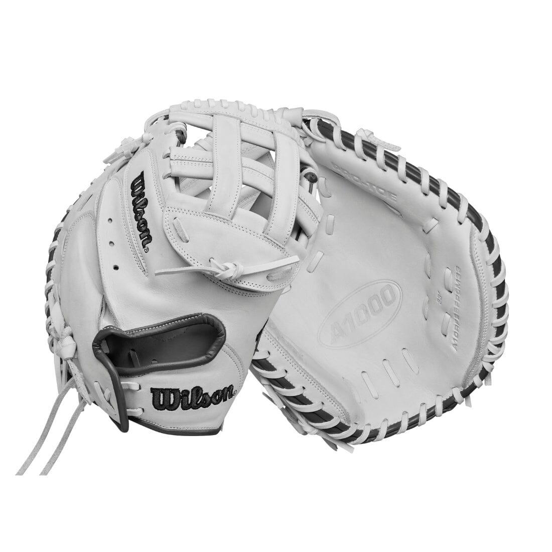 Wilson A1000 CM33 33-Inch Fastpitch Softball Catcher's Mitt - WBW10260033 | Premium Leather Glove for Competitive Play, Training & Game Day Performance