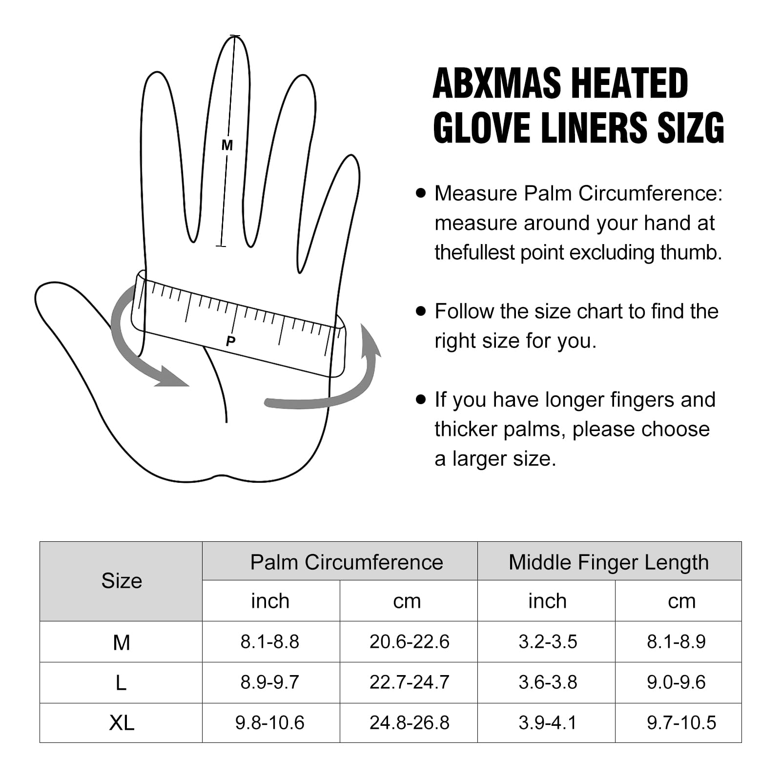 7.4V 6400mAh Electric Heated Gloves for Men & Women - 3 Heating Levels, Waterproof & Touchscreen Compatible - Ideal for Skiing, Snowboarding, Cycling, Motorcycle Riding & Outdoor Work in Cold Weather
