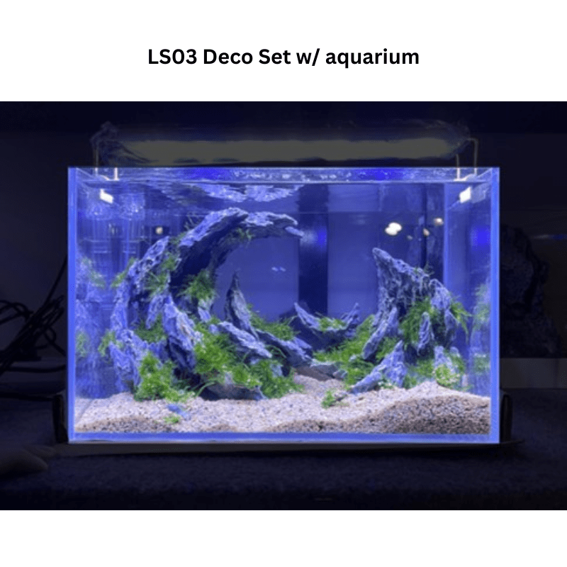 Aqua Artist LS03 Aquarium Scenery Decoration for Fish Tank (40x30x30cm) - Perfect for Home, Office & Aquatic Pet Habitat Enhancement