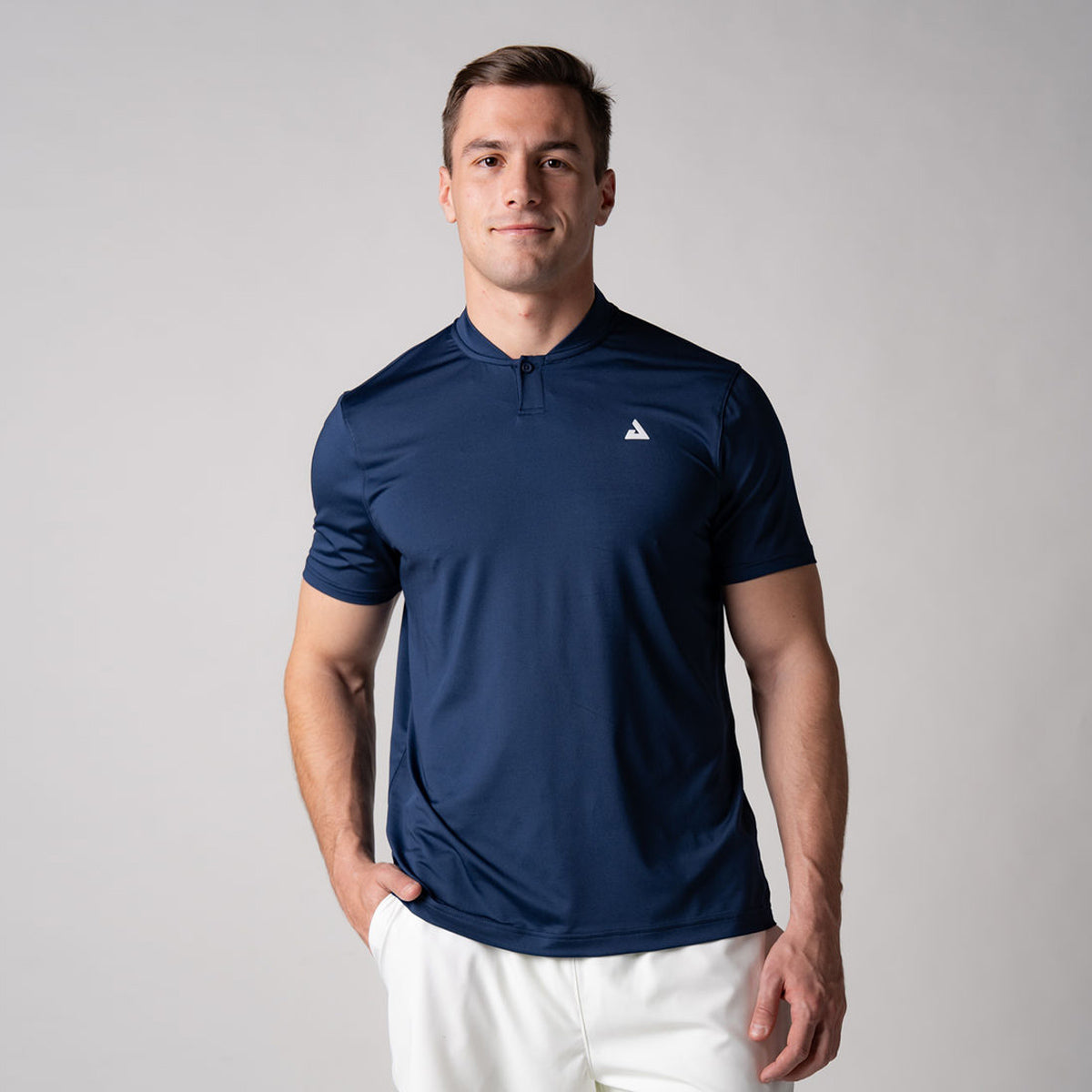 Men's Performance Polo Shirt for Tennis & Golf - Breathable, Moisture-Wicking & UV Protection - Ideal for Sports, Casual Wear & Outdoor Activities