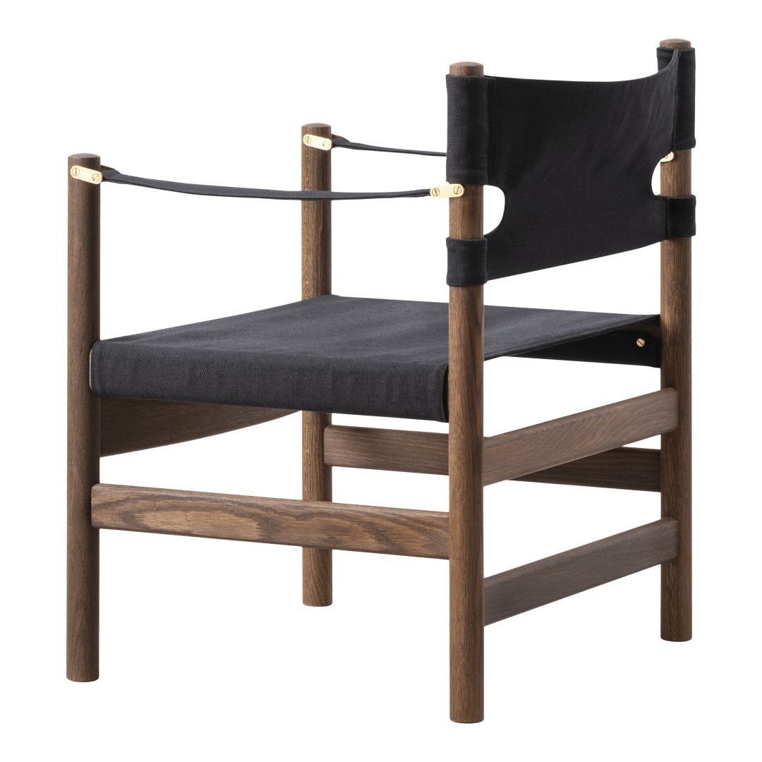 Borge Mogensen Canvas 21 Chair - Mid-Century Modern Dining Chair by Fredericia Furniture - Perfect for Dining Rooms, Kitchens & Home Offices