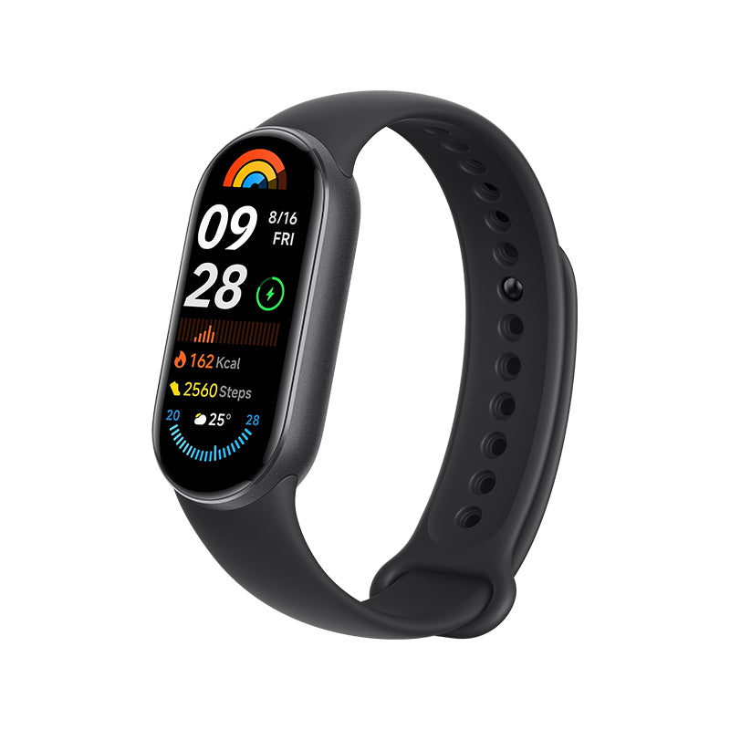 Xiaomi Mi Smart Band 9 International Version - Waterproof Fitness Tracker with Heart Rate Monitor, Sleep Tracking & 14-Day Battery Life - Perfect for Running, Swimming & Daily Activity Tracking