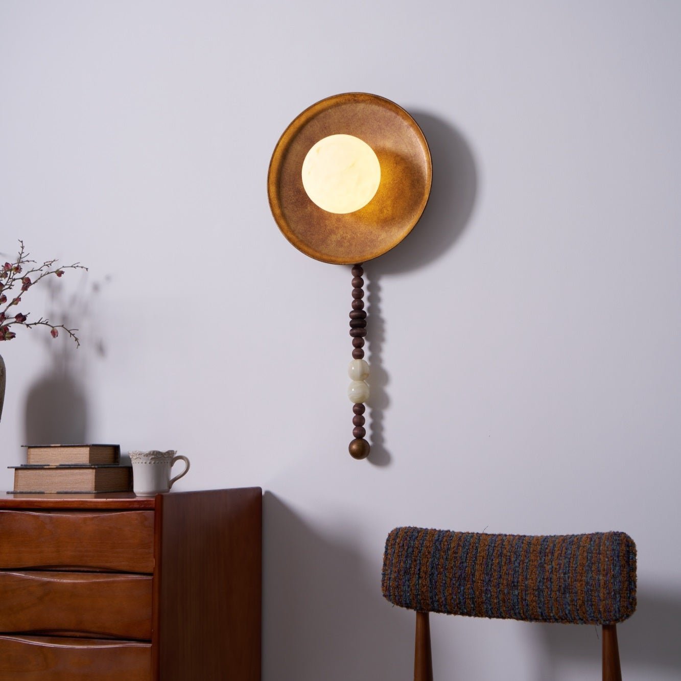 Eldertide Modern Wall Light - Sleek Indoor/Outdoor Sconce for Living Room, Bedroom, Patio & Garden - Energy Efficient LED Lighting Fixture