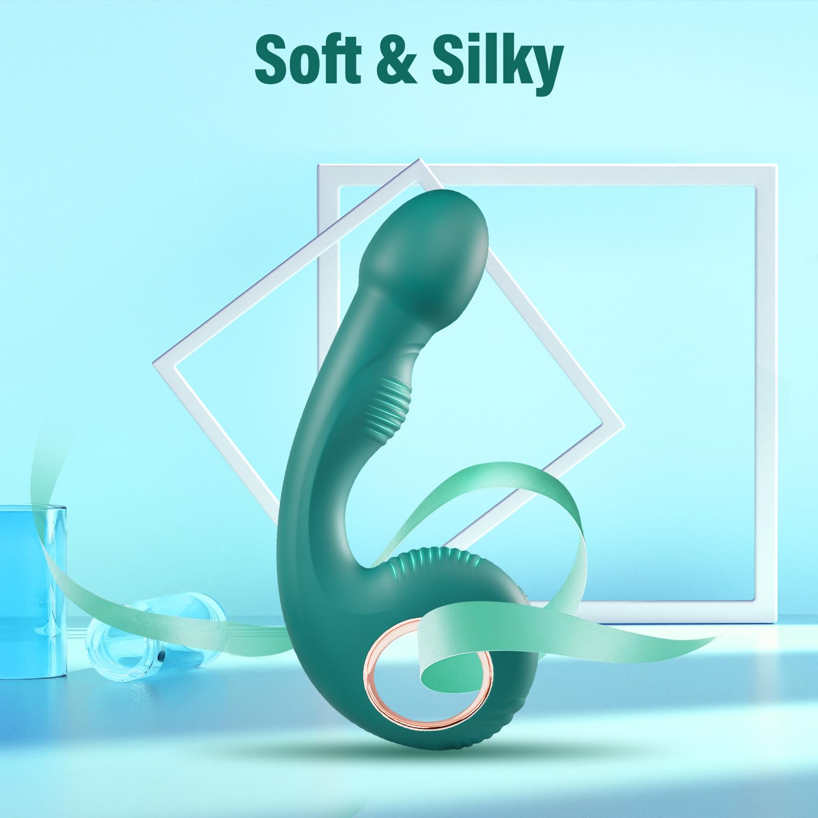 Best G Spot Vibrator for Women - 10 Powerful Vibration Modes, Couples Adult Toy with Clitoral & Anal Stimulator - Perfect for Solo Play & Romantic Nights