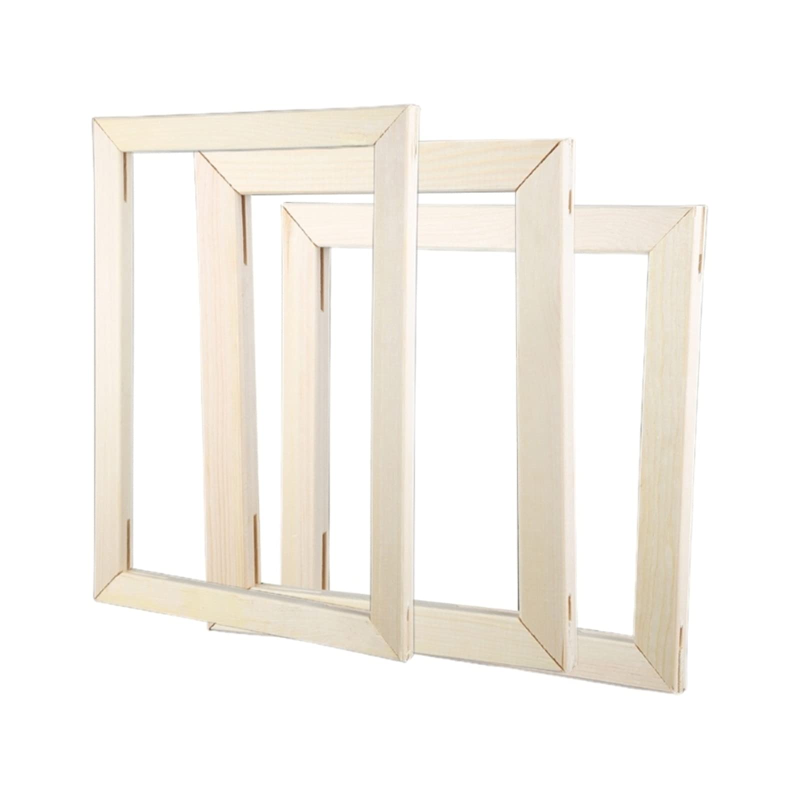 DIY Wood Frame for Canvas Oil Painting - 20x30cm Wall Art Decor for Home & Office