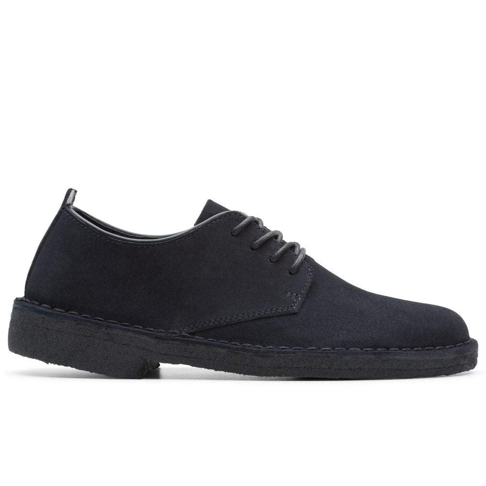 Clarks Originals Women's Desert Boots - Size 6.5 B(M) US - Black Suede Ankle Booties for Casual Outfits & Everyday Wear