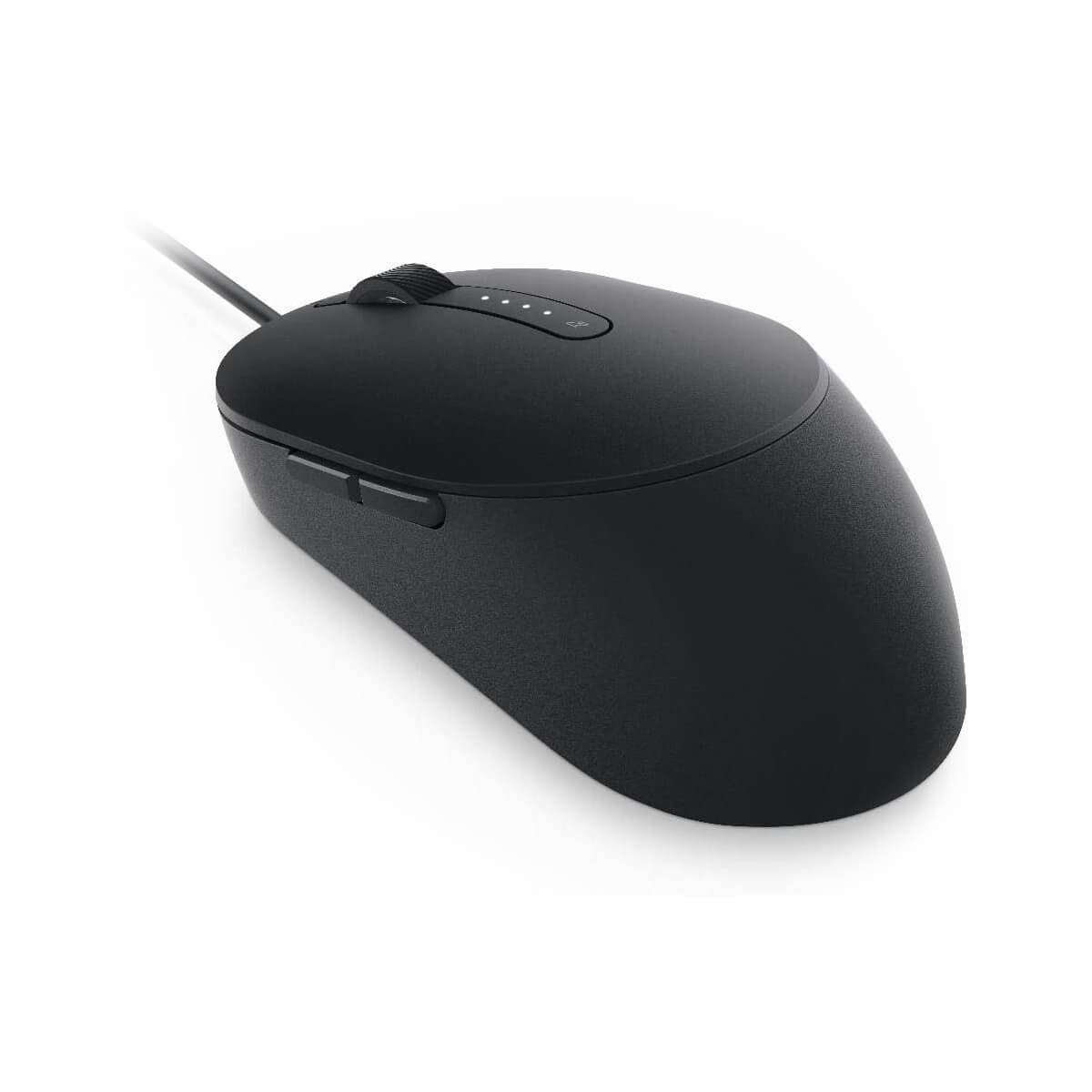 Dell MS3220 Wired Laser Mouse - Black | High Precision Optical Sensor, Ergonomic Design for Comfortable Use | Perfect for Office, Gaming & Home Computing