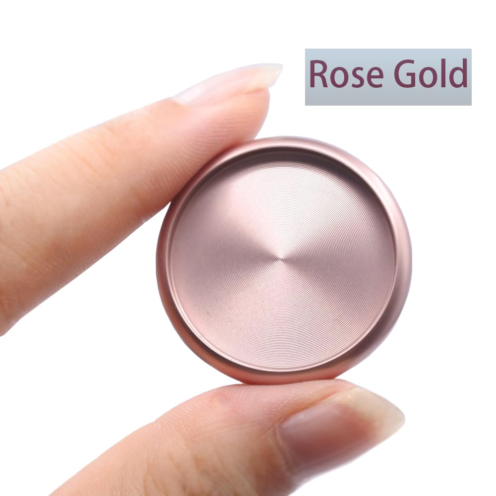 11pcs 1 Inch Rose Gold Metal Discbound Expansion Discs for DIY Planner & Notebook - Premium 24mm Discbound Expander Rings (2025 Edition) - Perfect for Custom Planners, Journals, and Office Organization