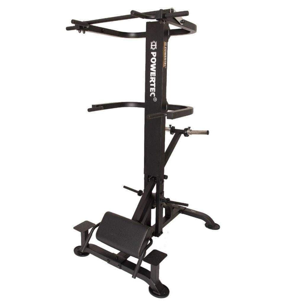 Powertec LeverGym Assisted Chin Up & Dip Station - Home Gym Strength Training Equipment for Pull Ups, Dips & Bodyweight Exercises - Perfect for Home Workouts & Fitness Training