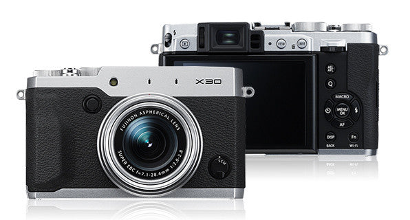 Fujifilm X30 Premium Digital Camera - 12MP, 4x Optical Zoom, 3