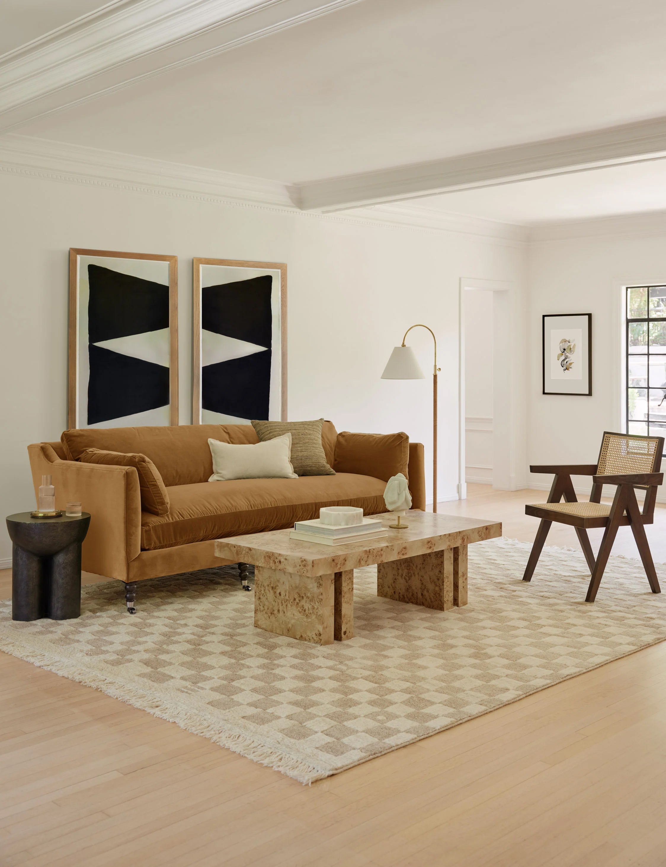 Fabienne Sofa - Modern Comfortable Living Room Couch for Small Spaces, Apartment & Home Decor | Perfect for Relaxing, Entertaining & Stylish Interior Design
