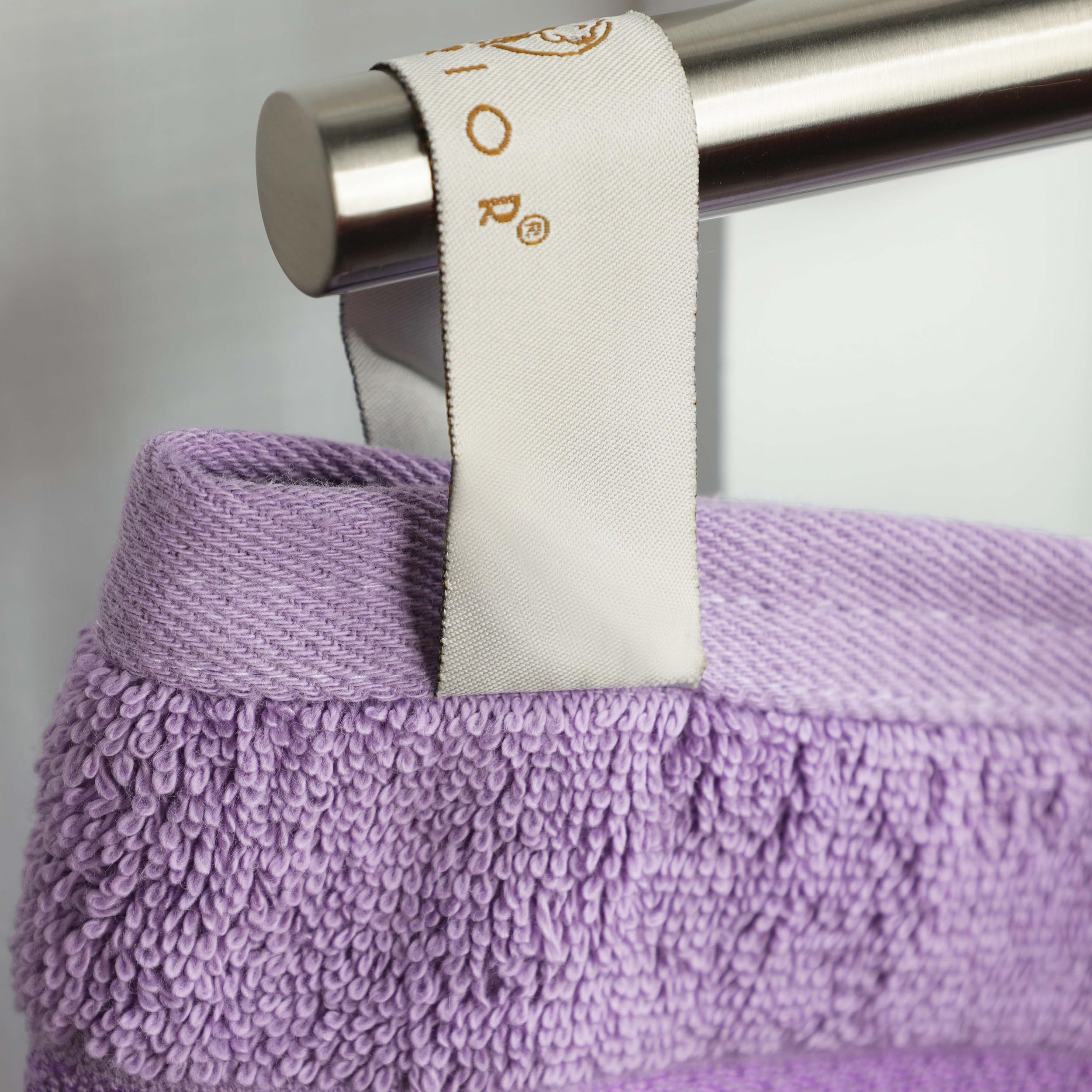 Premium 8-Piece Egyptian Cotton Towel Set - Ultra Soft & Absorbent Bath, Hand & Face Towels for Home, Master Bathroom & Spa - Includes 2 Bath, 2 Hand, 4 Washcloths - Quick Dry Luxury Towels in Royal Purple - Perfect for Everyday Use, Guest Bathrooms & Hotel-Style Decor