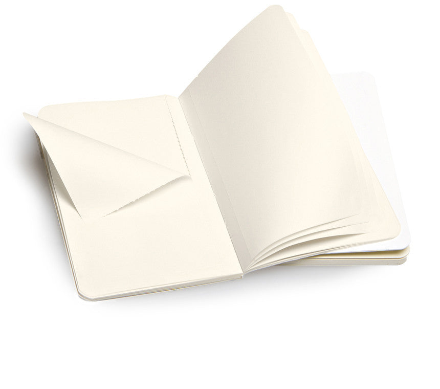 Premium Moleskine Volant Notebook Set - 2 Pack, Plain Paper, Extra Small (3.5