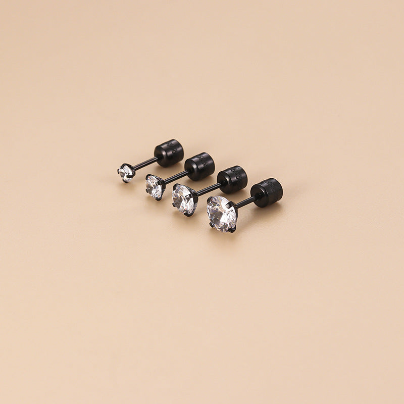 20G Surgical Steel Cartilage Earrings - Rose Gold Stud Earrings for Women | Hypoallergenic Sleeper Earrings for Tragus, Helix & Piercings | Perfect for Daily Wear & Special Occasions