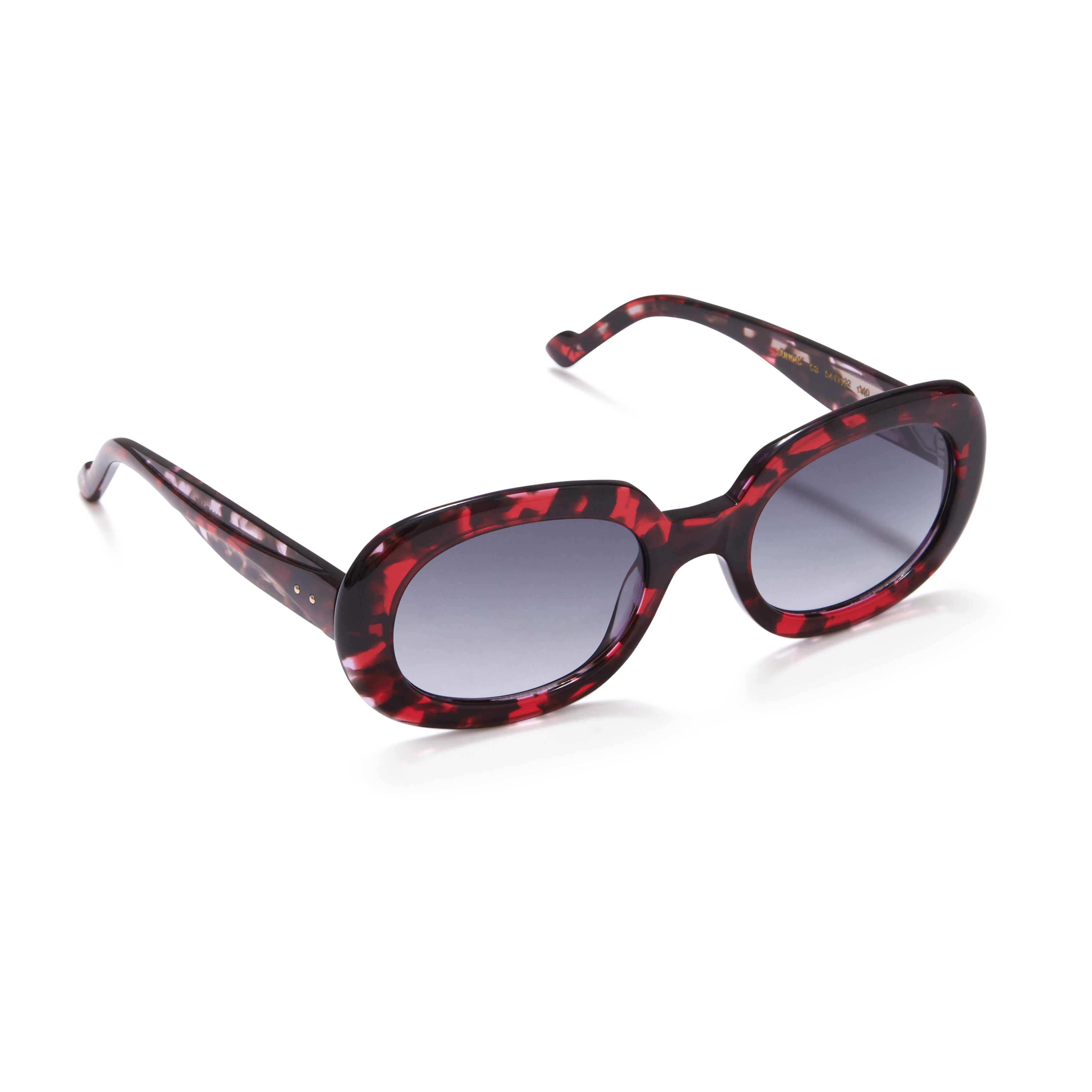 Juliette in Red Tortoise Shell Sunglasses - Stylish UV Protection Shades for Women - Perfect for Beach, Driving & Outdoor Activities